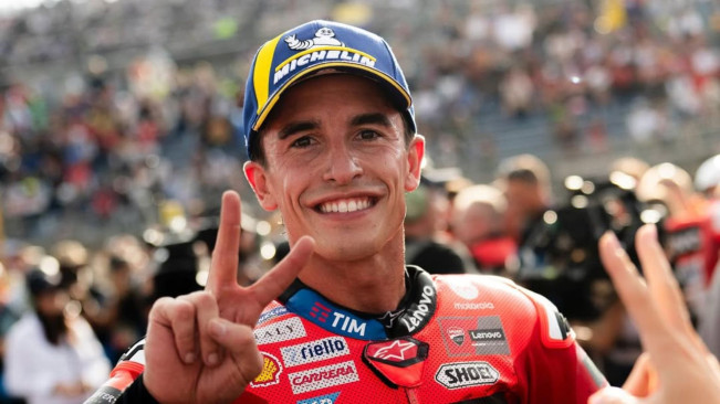 Marc Marquez Raih Gelar Juara Dunia MotoGP Ke-7 Kalinya